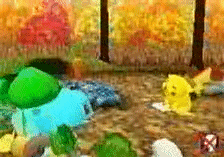 Pikachu getting angry
